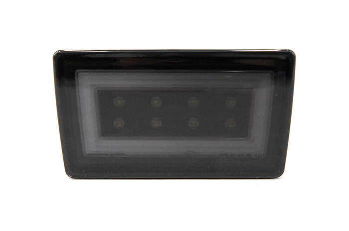 OLM F1 NB+R V2 Rear Brake and Reverse Light (Smoke Lens, Gloss Black Base, White Bar) - 2022-25 Subaru WRX