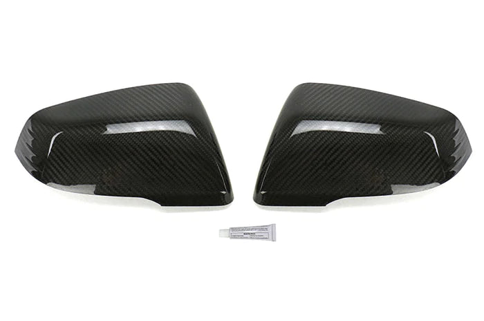 OLM Carbon Fiber Mirror Covers - 2020-2024 Toyota Supra