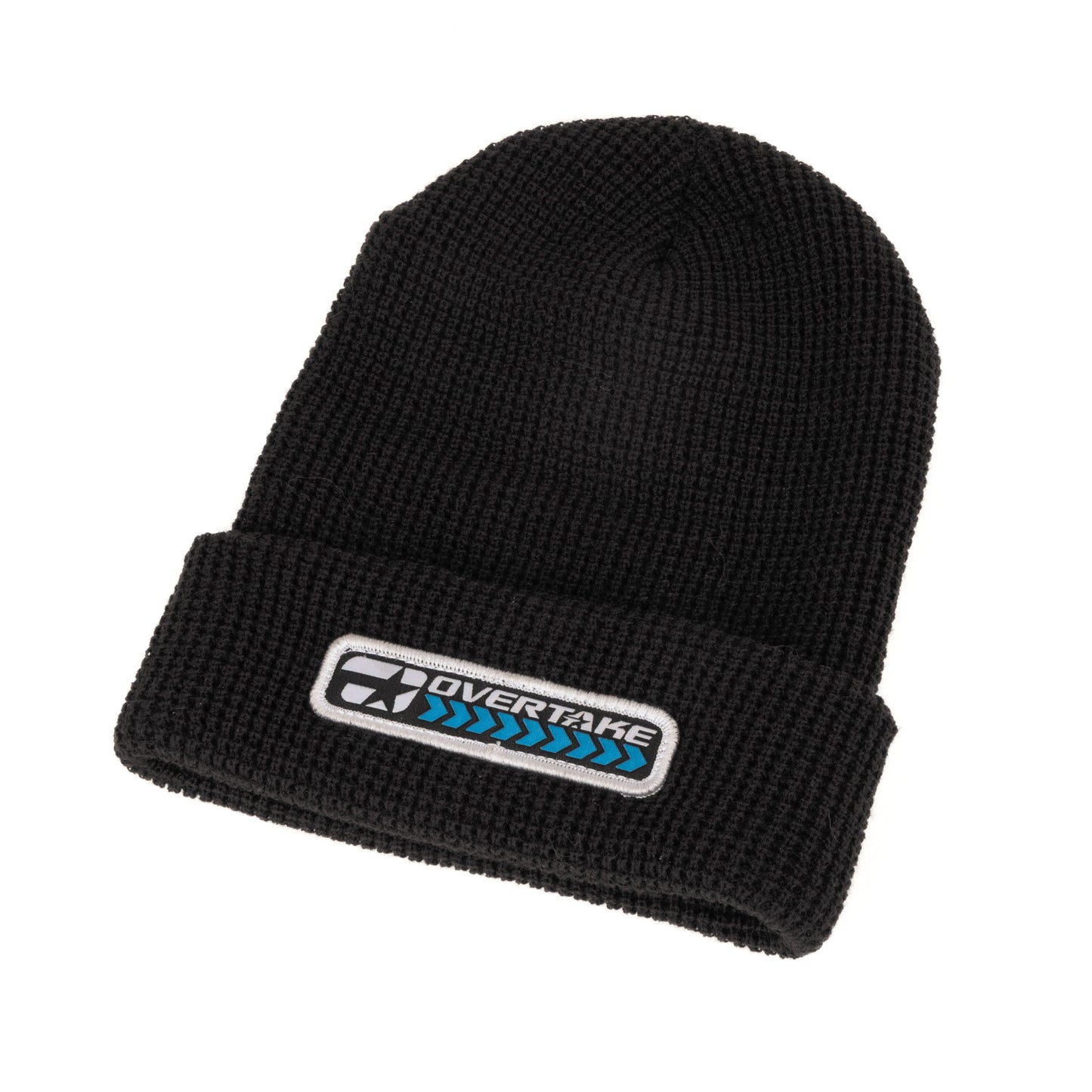 OVERTAKE Waffle Beanie - Black