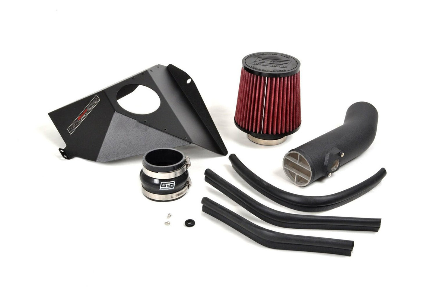 GrimmSpeed StealthBox Cold Air Intake Red Subaru STI 2015-2021