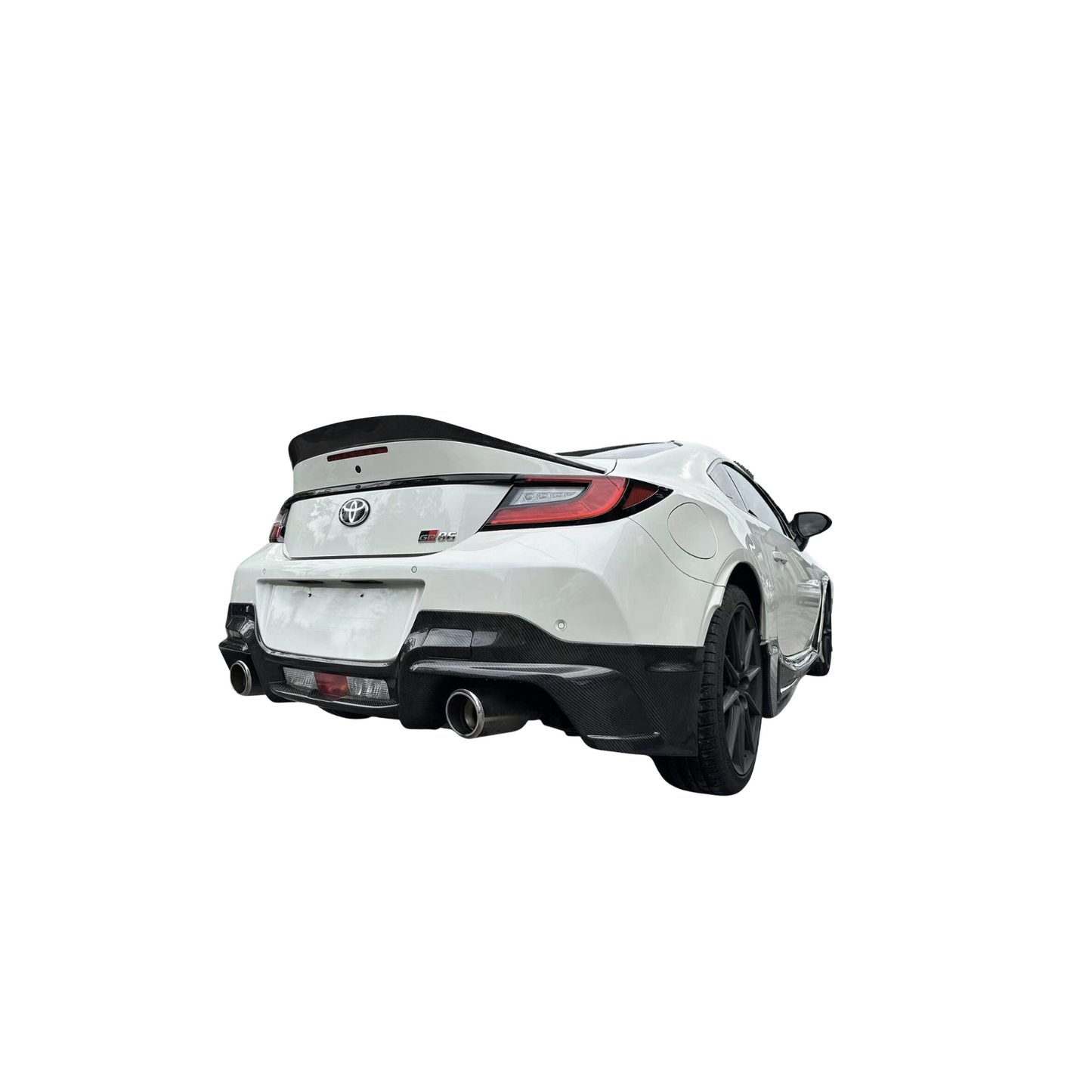 JDMuscle 22-24 BRZ/GR86 TRD Style Carbon Fiber Rear Diffuser