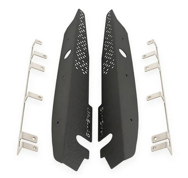 GrimmSpeed Fender Shrouds Black SUB WRX 22-24