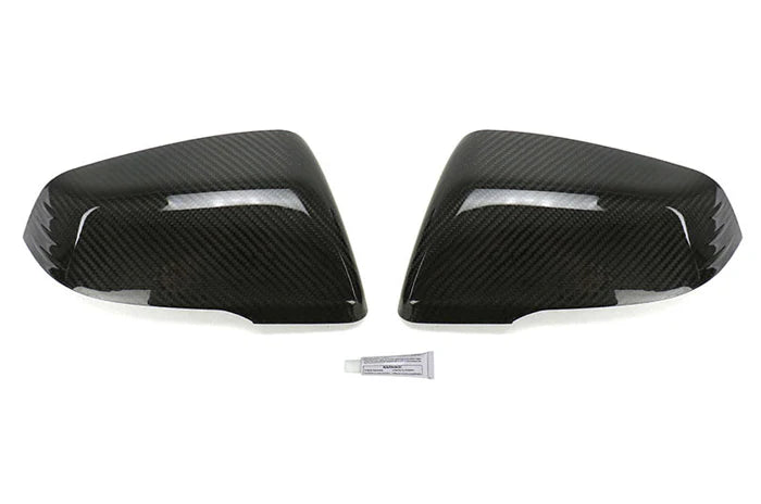 OLM Carbon Fiber Mirror Covers - 2020-2024 Toyota Supra