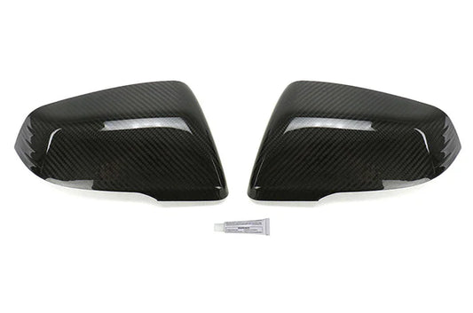 OLM Carbon Fiber Mirror Covers - 2020-2024 Toyota Supra