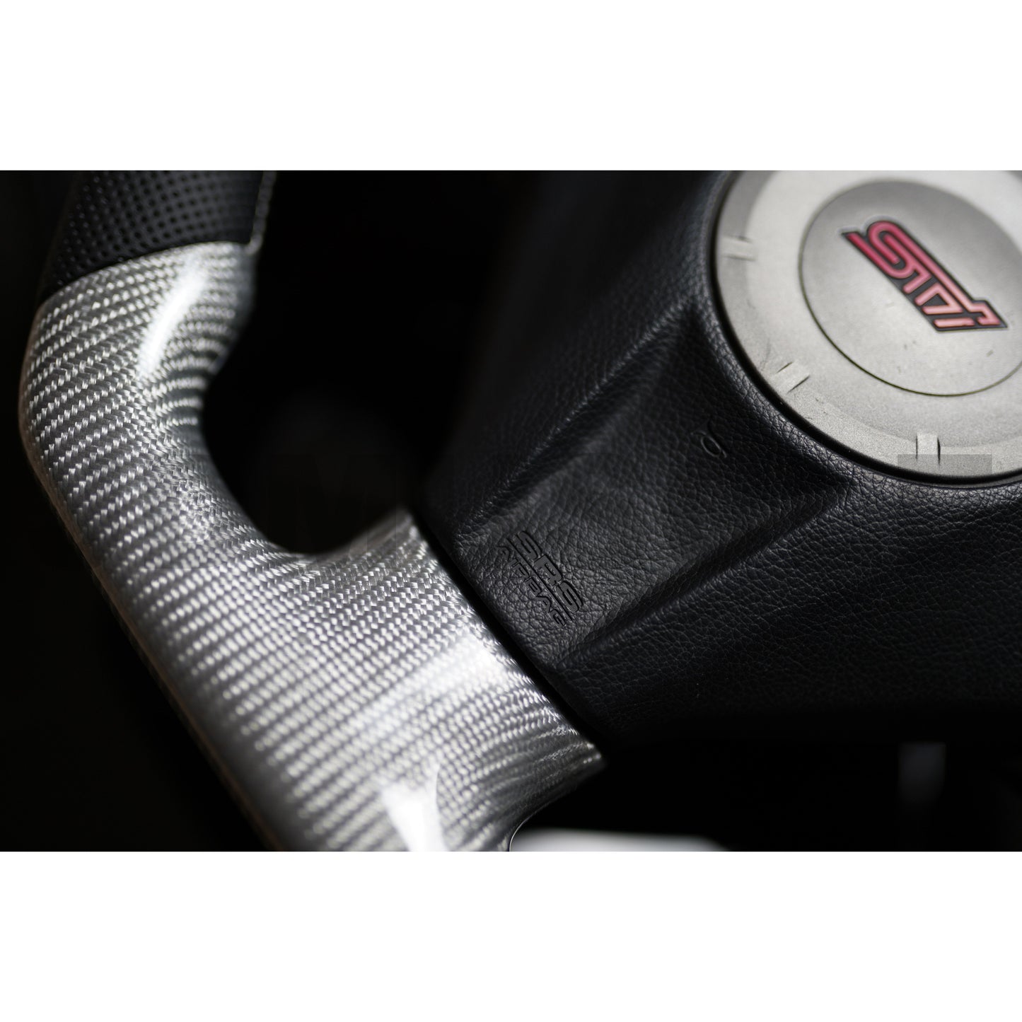 JDMuscle 08-14 WRX/STI Custom Carbon Fiber Steering Wheel