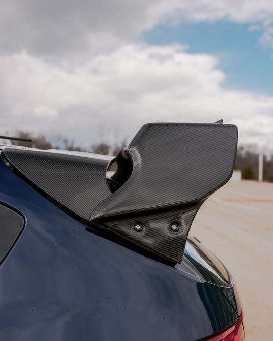 JDMuscle [08-14 WRX/STI] VS Style Carbon Fiber Spoiler ** Hatches Only **