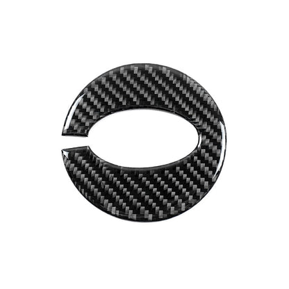 JDMuscle [22-25 WRX] P&S Series Carbon Fiber Airbag Trim Cover | Black Carbon Fiber/ Red Carbon Fiber