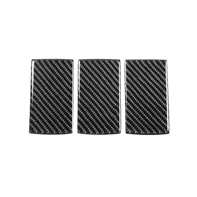 JDMuscle [22-25 WRX] P&S Series Carbon Fiber Car Seat Hook Covers 3 PC| Black Carbon Fiber/ Red Carbon Fiber