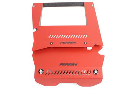 PERRIN Engine Cover Kit (Red) - 2015-2021 Subaru WRX