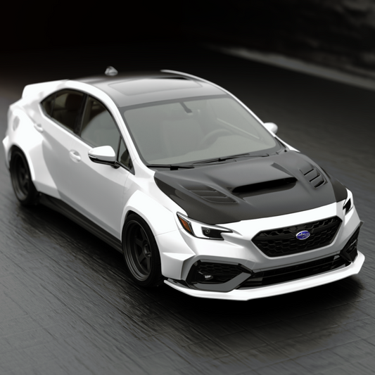 JDMuscle [22-25 WRX] Over-Fender Wide Body Kit | JDM-WRX22-WB-OF