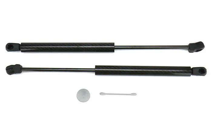 OLM Carbon Fiber Hood Dampers - 2020-2024 Toyota Supra