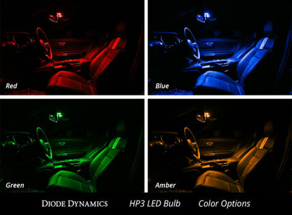 Diode Dynamics 194 LED Bulb HP3 LED Warm - White (Single)