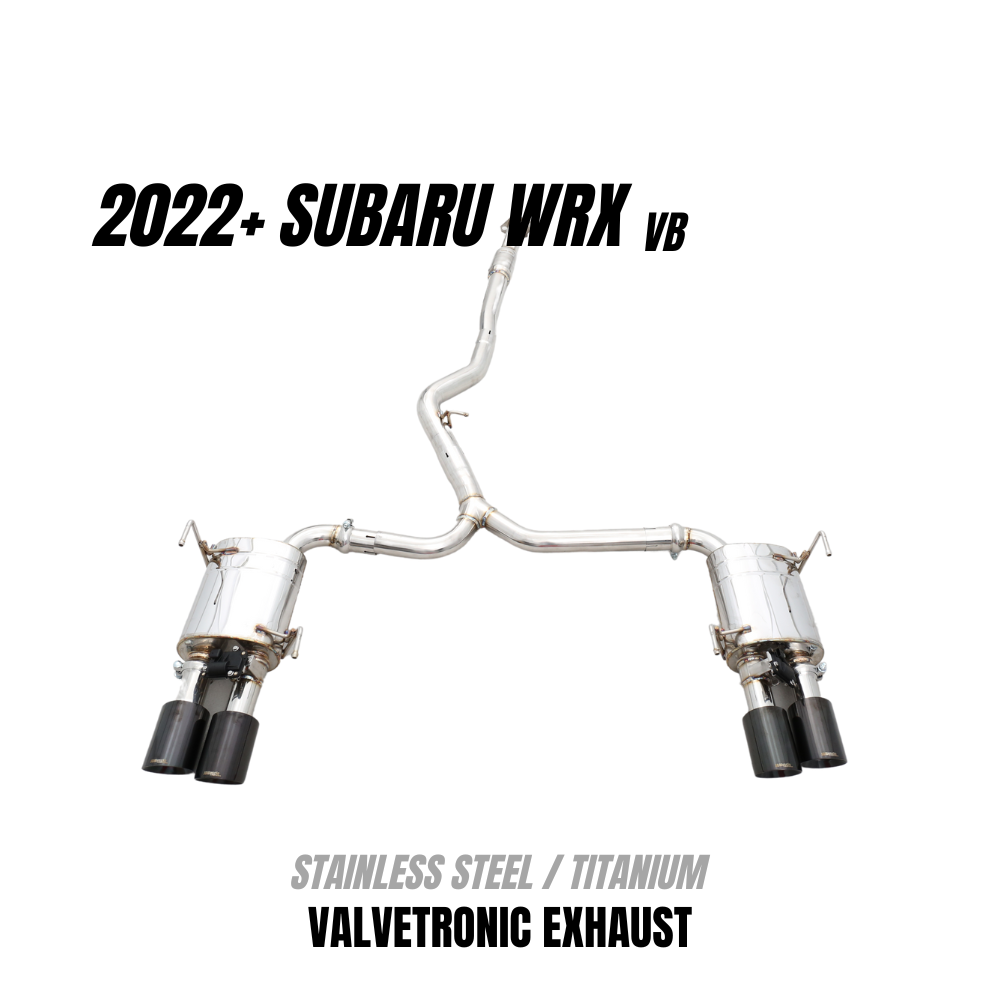 RES x JDMuscle [22-25 WRX] Valvetronic Catback Exhaust MT&CVT