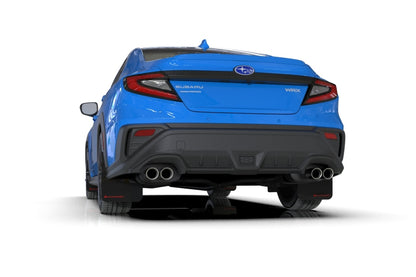 Rally Armor 22-25 Subaru WRX Black UR Mud Flap w/Red Logo