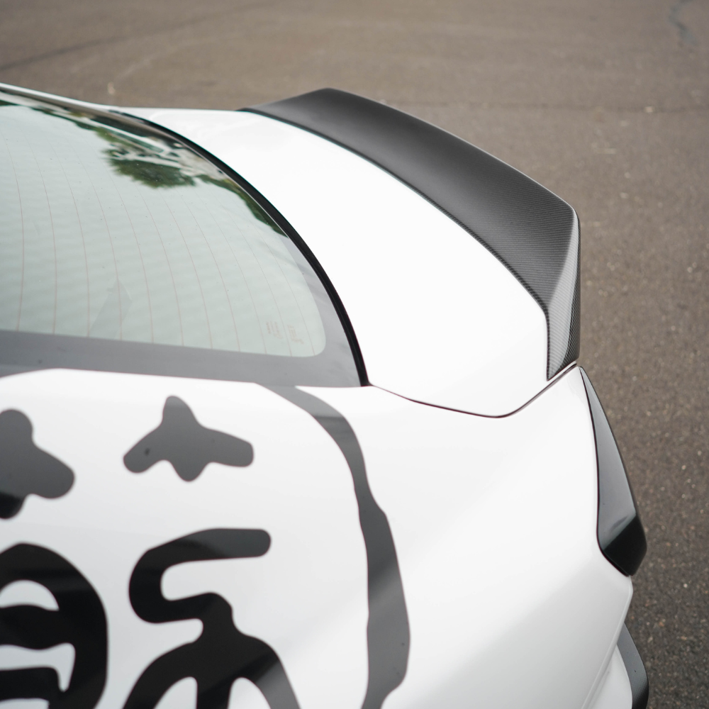 JDMuscle [22-25 WRX] Tanso Carbon Fiber Duck Bill V2