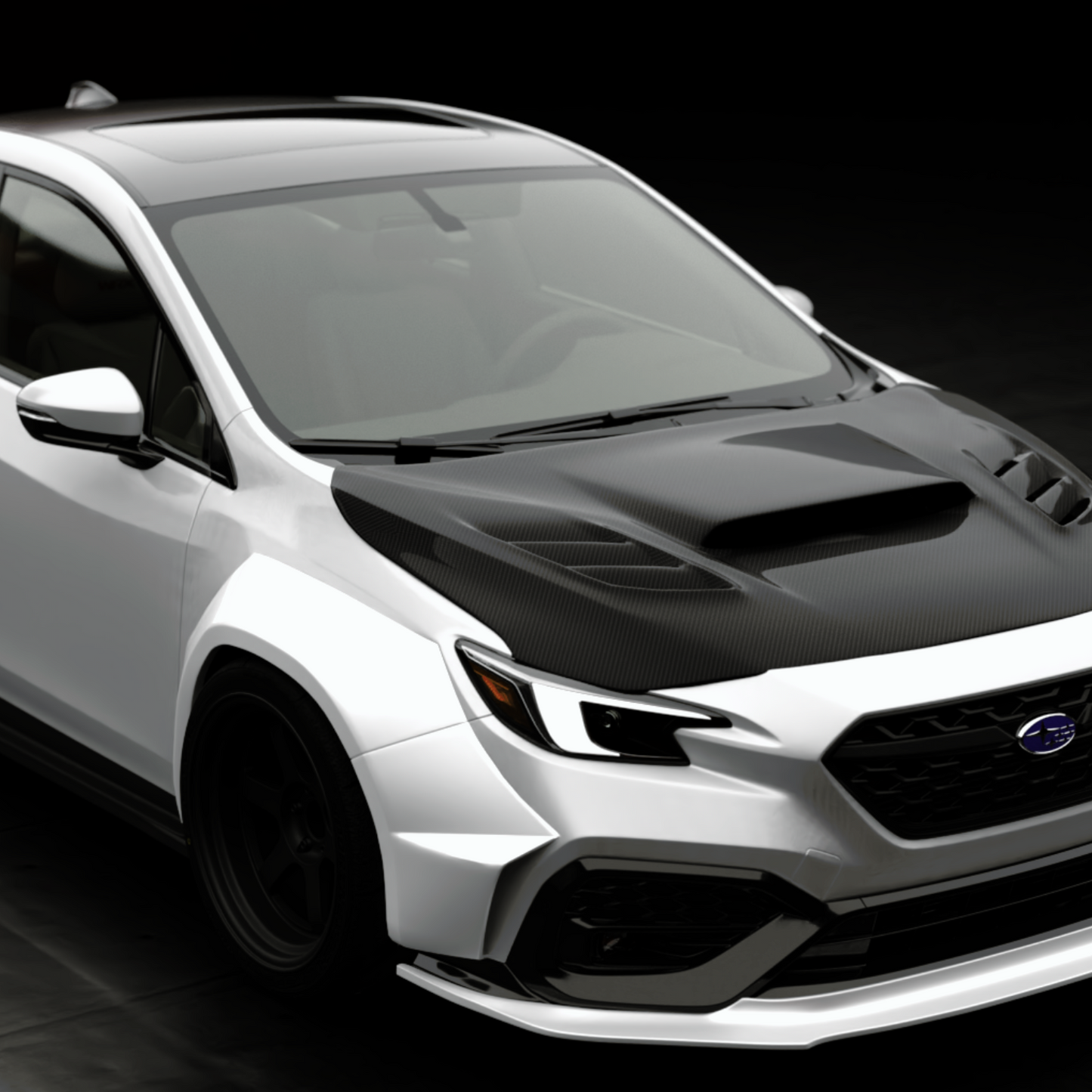 JDMuscle [22-25 WRX] Over-Fender Wide Body Kit | JDM-WRX22-WB-OF