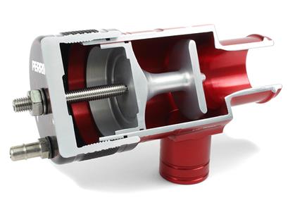 PERRIN Recirculation BOV Red - 2015-2021 Subaru WRX