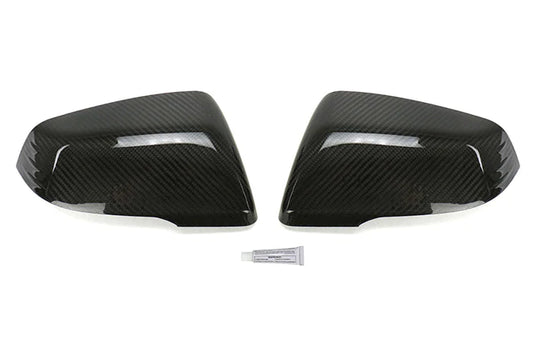 OLM Carbon Fiber Mirror Covers - 2020-2024 Toyota Supra