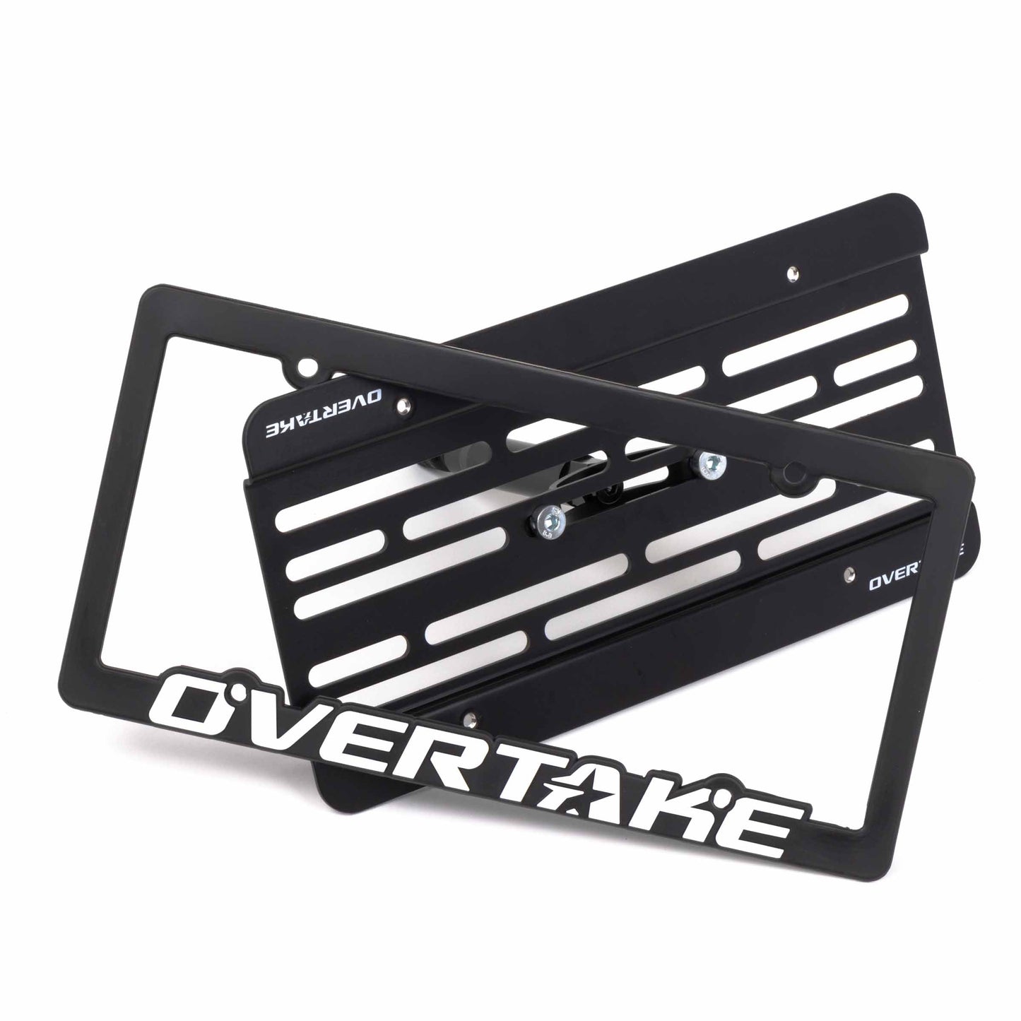 OVERTAKE MaxxAdjust License Plate Relocation Kit - Subaru 2002-2007 WRX, 2004-2007 STI, 2002-2007 Impreza