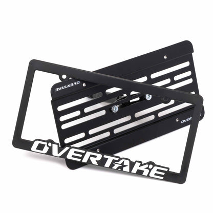 OVERTAKE MaxxAdjust License Plate Relocation Kit - Subaru 2002-2007 WRX, 2004-2007 STI, 2002-2007 Impreza