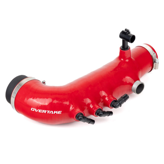 OVERTAKE Silicone Turbo Inlet Hose - Subaru 2008-2014 WRX, 2005-2009 Legacy GT/ 2005-2009 Outback XT, 2009-2013 Forester XT