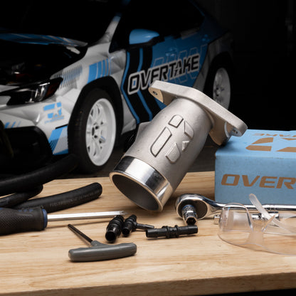 OVERTAKE Aluminum Turbo Inlet - Subaru 2022-2026 WRX, 2020-2026 Outback, 2019-2026 Ascent