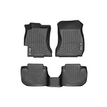 COBB x WeatherTech Front and Rear FloorLiner Set Subaru WRX 2022-25 |WT4417431-4411072|