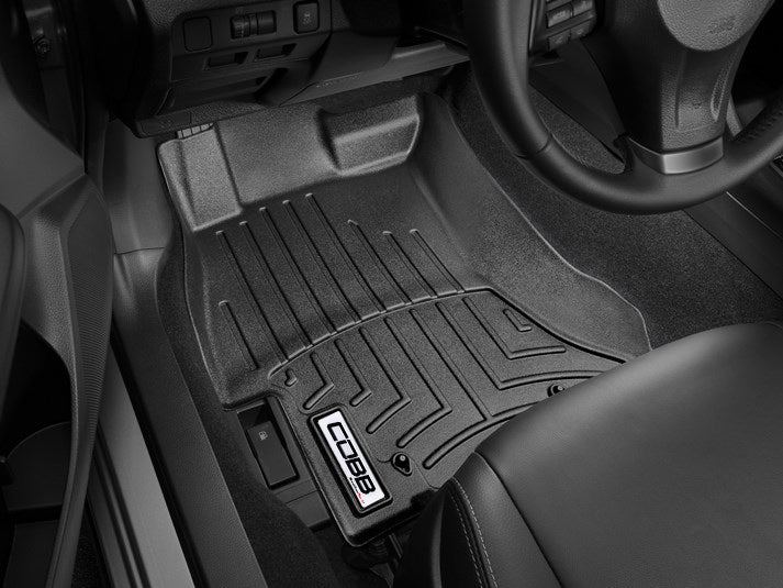 COBB x WeatherTech Front and Rear FloorLiner Set Subaru WRX 2022-25 |WT4417431-4411072|