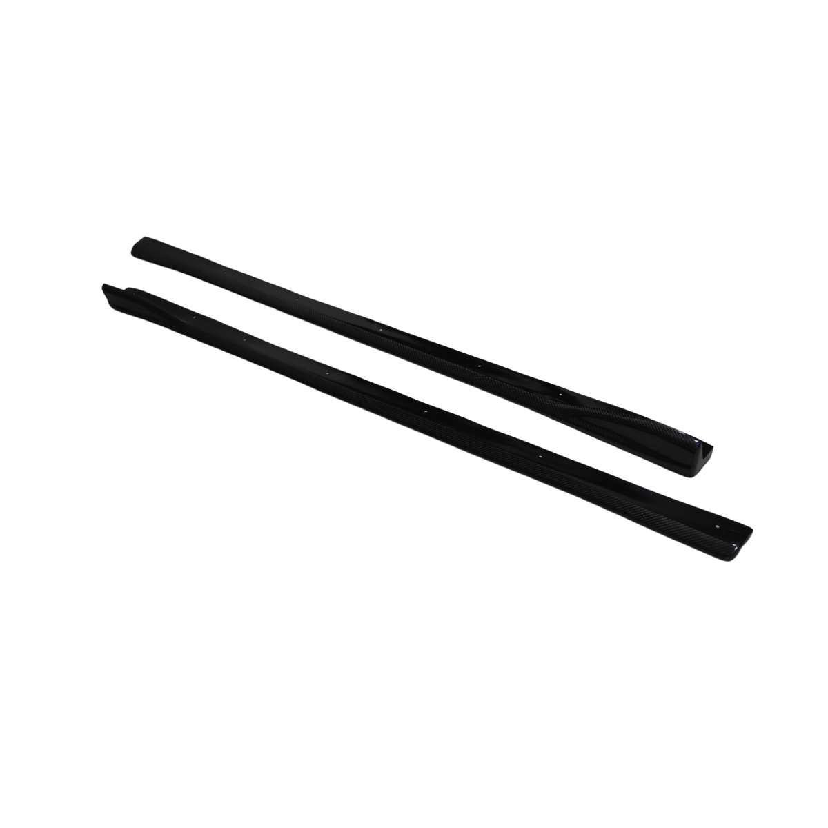 JDMuscle [08-14 WRX/STI] Tanso Carbon Fiber CS Style Side Skirt | JDM-WRX08-SS-CS