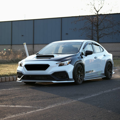 JDMuscle [22-25 WRX] CS Style V1 Front Bumper Grille-Paint Matched/Gloss Black