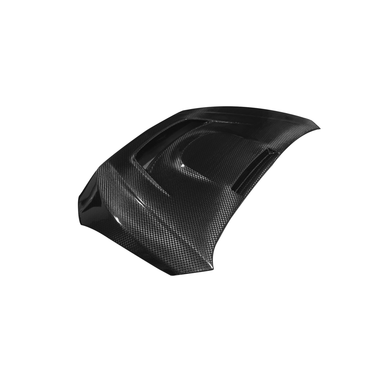 JDMuscle 15-21 WRX/STI w/ FMIC Tanso Carbon Fiber Hood V3 Scoopless