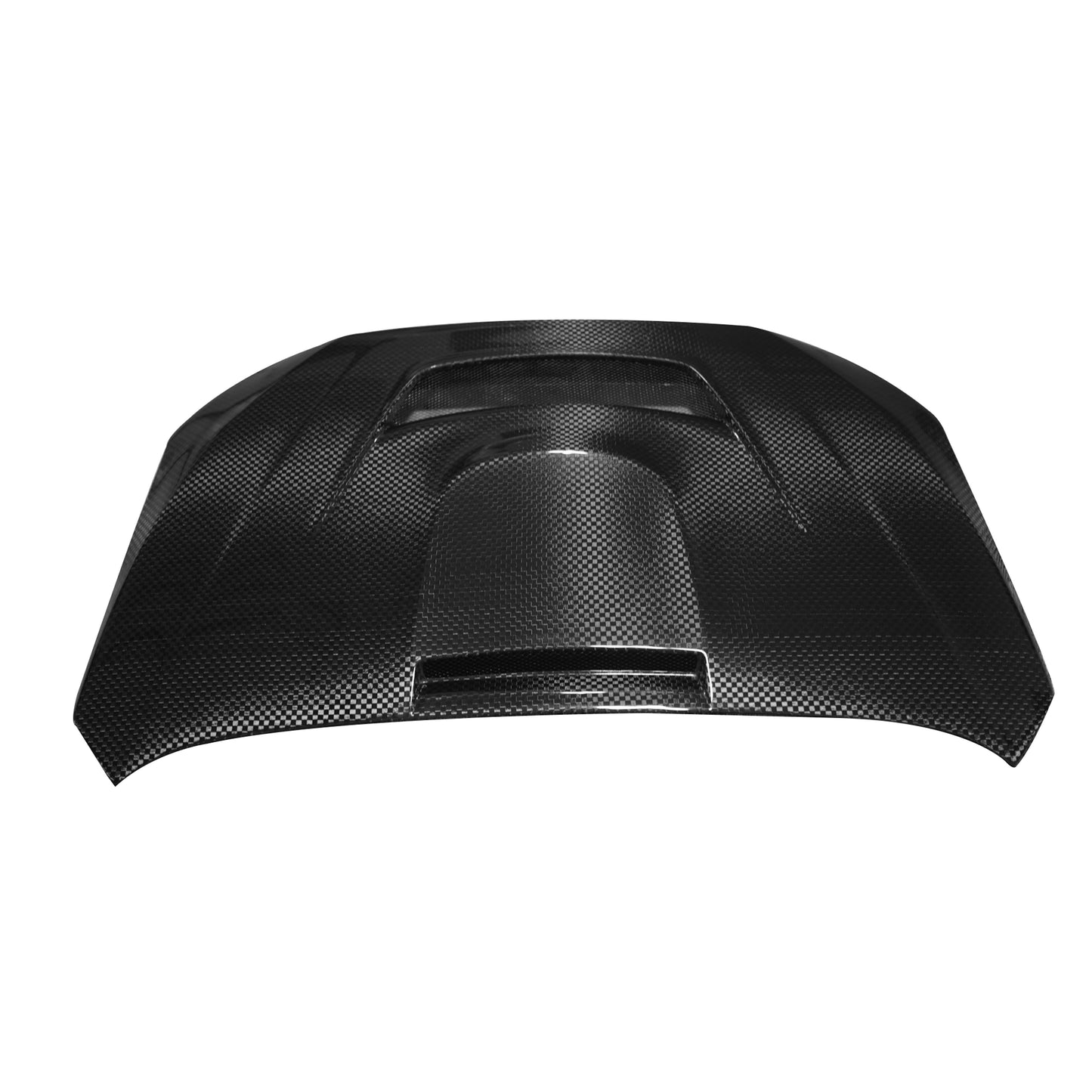 JDMuscle 15-21 WRX/STI w/ FMIC Tanso Carbon Fiber Hood V3 Scoopless