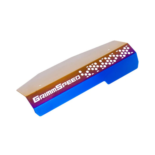 GrimmSpeed Pulley Cover (Titanium) - Subaru WRX 2022-2025