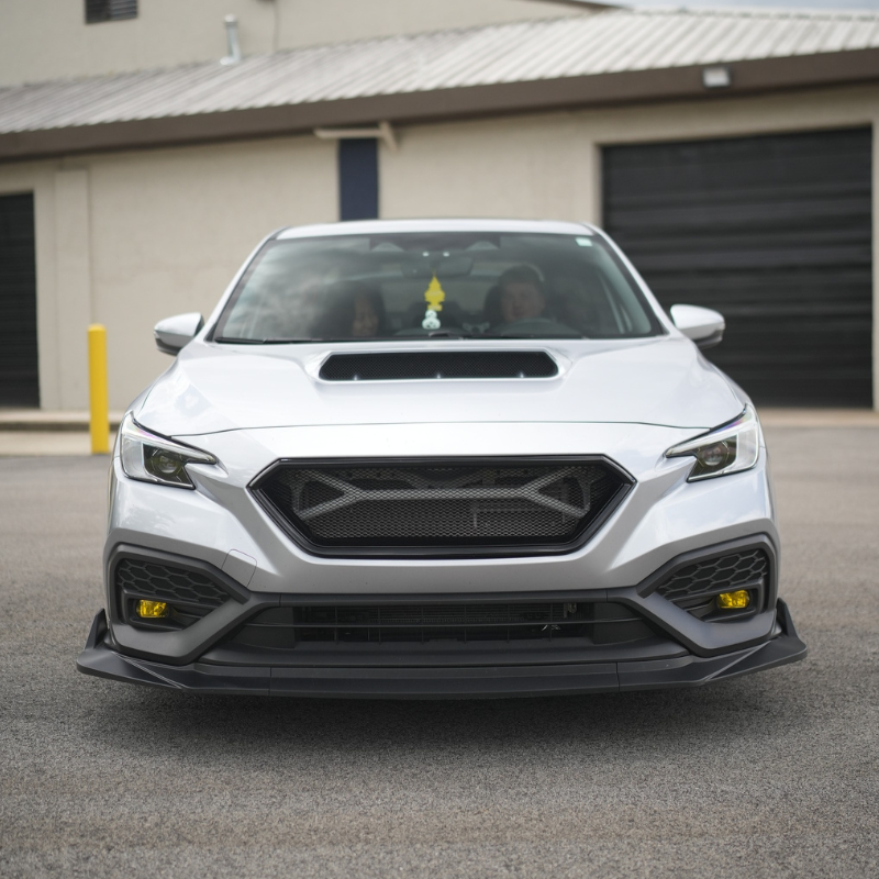 JDMuscle [22-25 WRX] CS Style V1 Front Bumper Grille-Paint Matched/Gloss Black