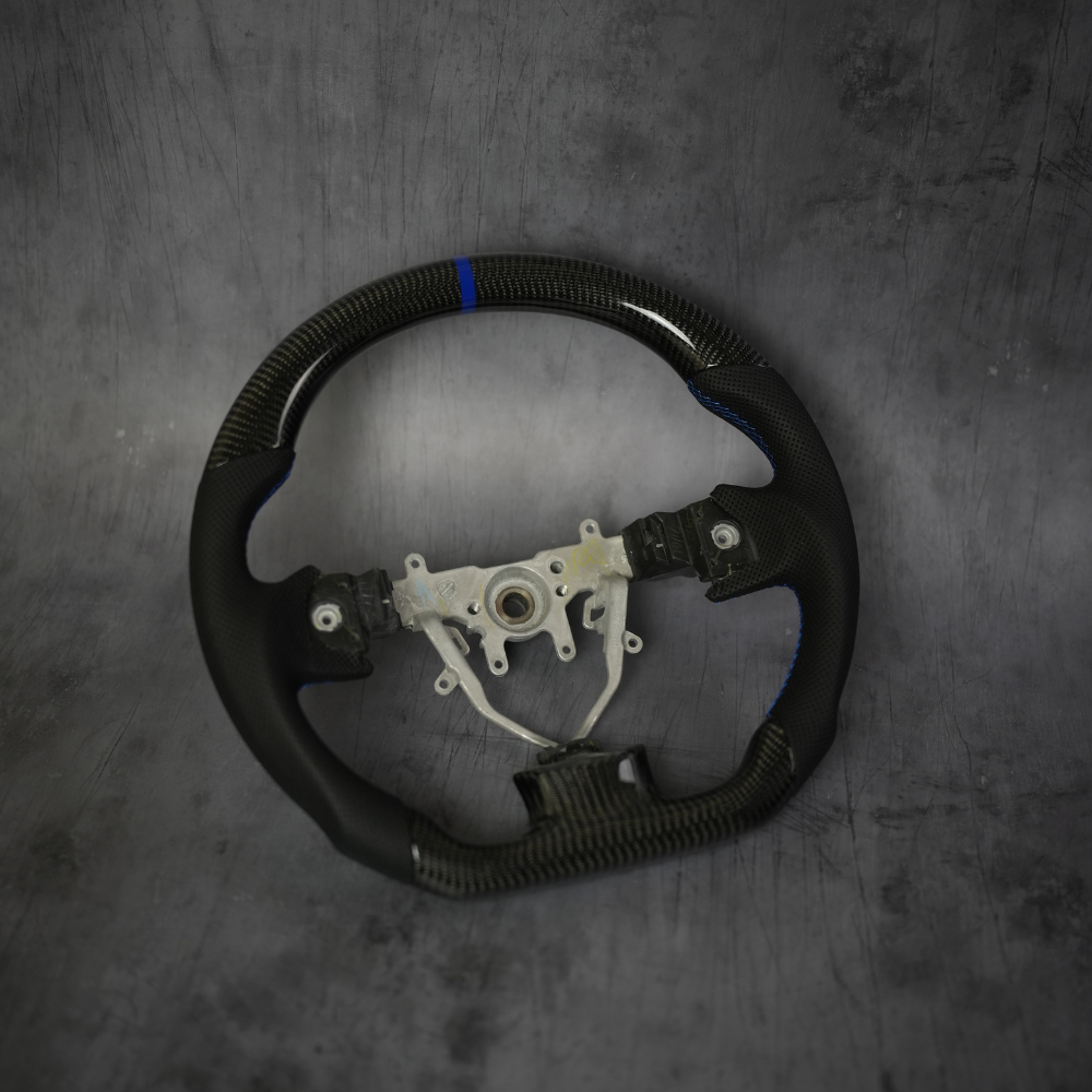 JDMuscle 08-14 WRX/STI Custom Carbon Fiber Steering Wheel