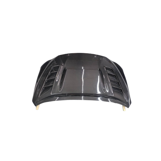 JDMuscle [22-25 WRX] Carbon Fiber Hood V2