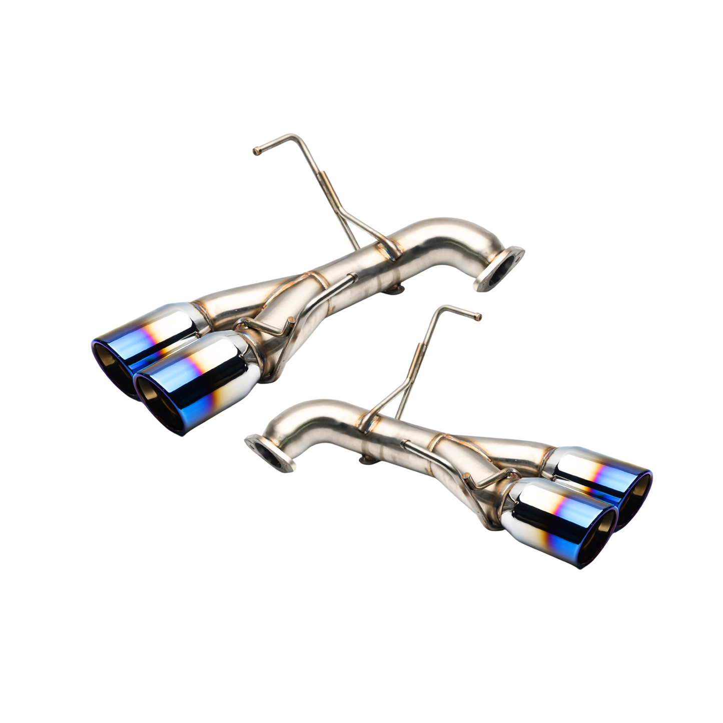 JDMuscle 22-25 WRX VB 4" Quad Exit Axle Back Muffler Delete Exhaust