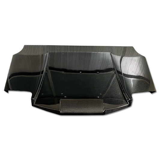 JDMuscle [15-21 WRX/STI] Tanso Carbon Fiber VS Style Rear Diffuser