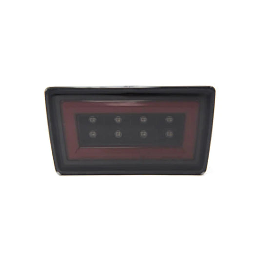 OLM V3 F1 Light | Smoked Lens/Glossy Black Base/Red Bar | 15-21 WRX/STI