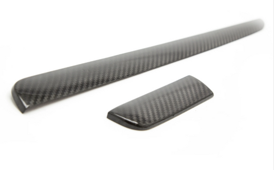 OLM S-Line Dry Carbon Fiber Dash Trim Covers - 2015-21 WRX/STI - DP3-WRX14-DCF