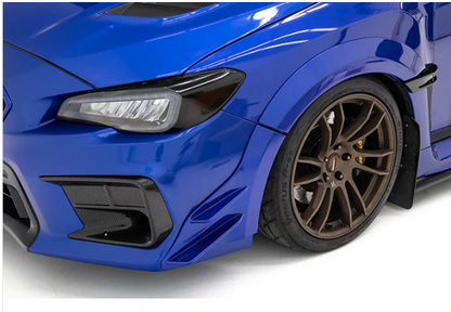 OLM S209 Style Paint Matched Fender Flare 12pc Set - Lightning Red - 2018-2021 Subaru WRX / STI (Copy)