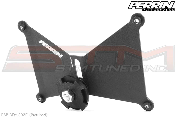 Perrin Front License Plate Relocation Kit | 15-17 WRX/STI w/FMIC