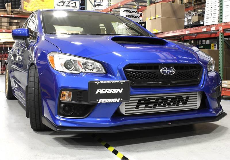 Perrin Front License Plate Relocate Kit for FMIC | 2015-17 Subaru WRX/STI (PSP-BDY-202F)