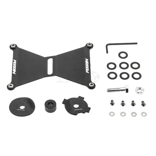 Perrin Front License Plate Relocation Kit | 18-21 WRX/STI w/FMIC