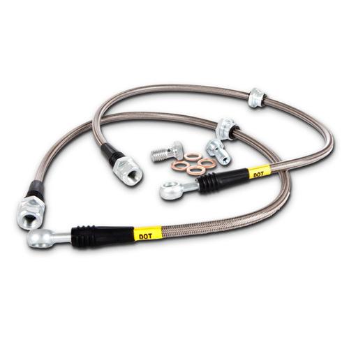 Stoptech Stainless Steel Rear Brake Lines Subaru WRX 08-14