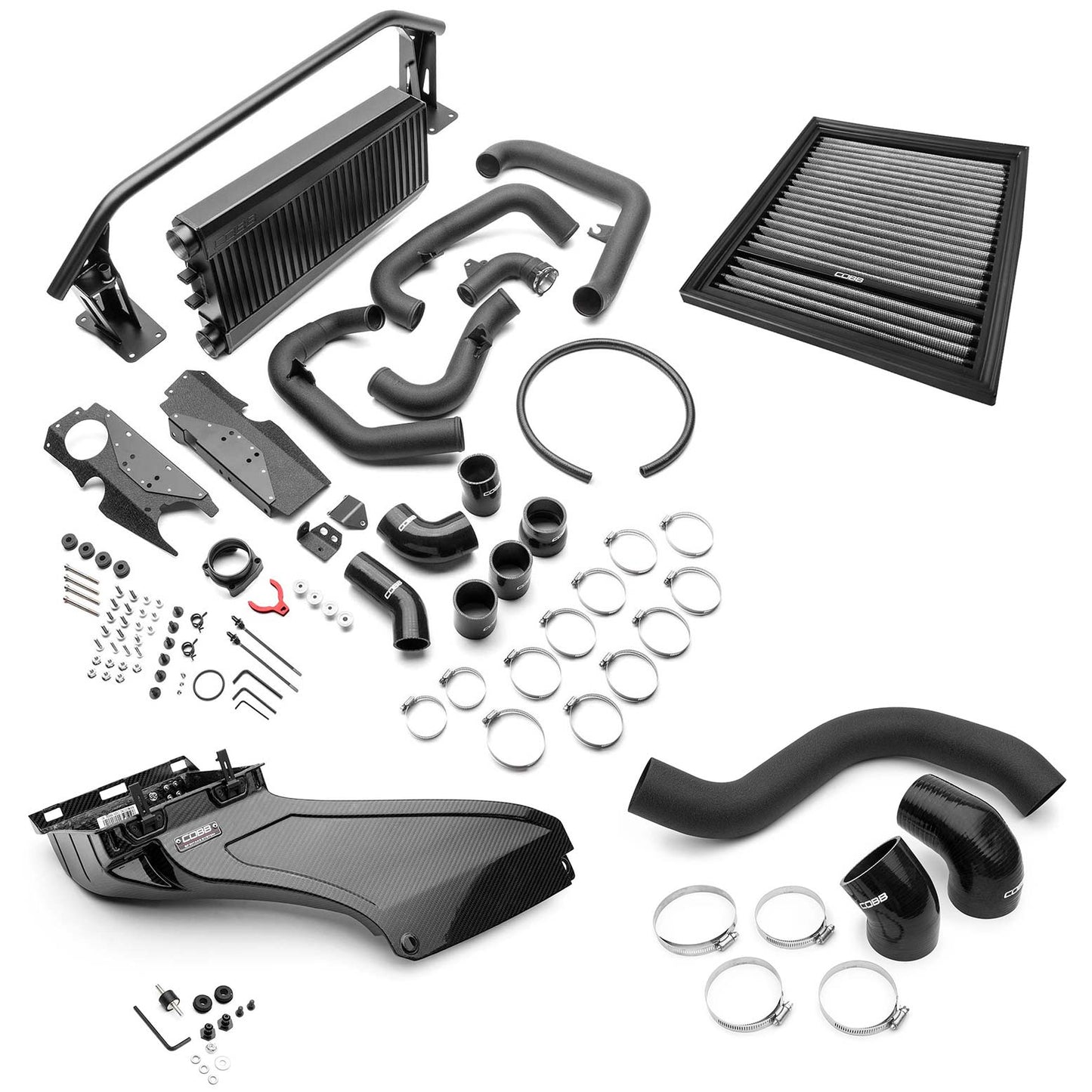 Cobb 2022-25 Subaru WRX FMIC + Redline Intake Package - Black