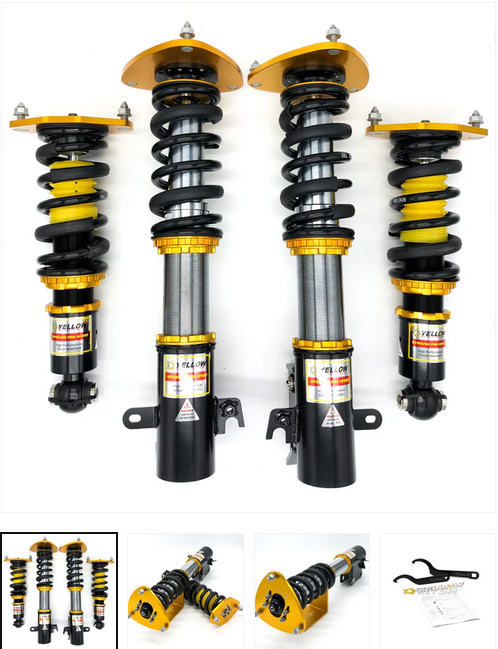 Yellowspeed Racing Inverted Pro Coilovers | 15-21 WRX/STI