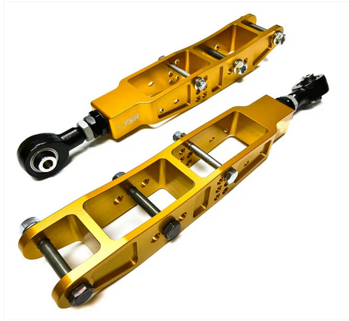 Yellowspeed Racing Billet V3 Adjustable Rear Lower Control Arms | 08+ WRX/STI, 13+ BRZ/FRS/86