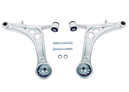 SuperPro 2008 Subaru Impreza WRX STI Front Lower Alloy Control Arm Kit (+Caster)