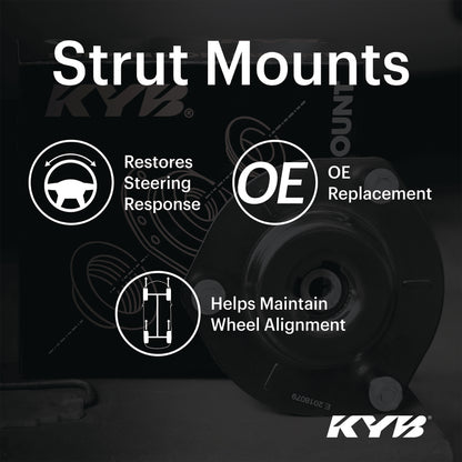 KYB Shocks & Struts Strut Mounts Front SAAB 9-2X 2005-06 SUBARU Baja 2003-06 SUBARU Forester 1998-08